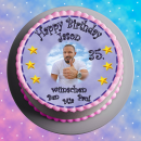 Tortenaufleger Fototorte Tortenbild zum Geburtstag Rund 20 cm G2 (Zuckerpapier)