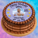 Tortenaufleger Fototorte Tortenbild zum Geburtstag Rund 20 cm G2 (Zuckerpapier)
