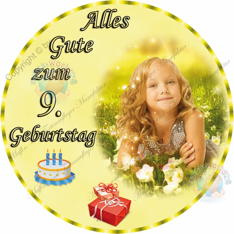 14 20cm Foto Tortenaufleger Tortenbild Fototorte Geburtstag Konfirmation 10 