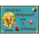 Tortenaufleger Fototorte Tortenbild zum Geburtstag DIN A5...