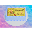 Tortenaufleger Fototorte Tortenbild zum Geburtstag DIN A5 G24 (Zuckerpapier)