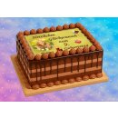 Tortenaufleger Fototorte Tortenbild zum Geburtstag DIN A5 G24 (Zuckerpapier)