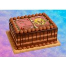 Tortenaufleger Fototorte Tortenbild zum Geburtstag Buchform DIN A5 G27 (Zuckerpapier)