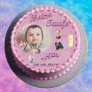 Tortenaufleger Fototorte Tortenbild Zuckerpapier Taufe...