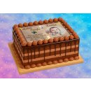 Tortenaufleger Fototorte Tortenbild Zuckerpapier Taufe DIN A5 T21