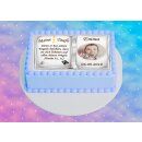 Tortenaufleger Fototorte Tortenbild Zuckerpapier Taufe...