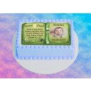 Tortenaufleger Fototorte Tortenbild Zuckerpapier Taufe...