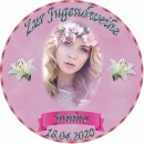 Tortenaufleger Fototorte Tortenbild zur Jugendweihe rund...