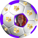 Tortenaufleger Tortendeko Fototorte Tortenbild Geburtstag Party Fußball 3D-Effekt mit Foto & Vereinslogo Vereinswappen Rund 20 cm Ø FB05
