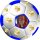 Tortenaufleger Tortendeko Fototorte Tortenbild Geburtstag Party Fußball 3D-Effekt mit Foto & Vereinslogo Vereinswappen Rund 20 cm Ø FB05 Blau