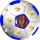 Tortenaufleger Tortendeko Fototorte Tortenbild Geburtstag Party Fußball 3D-Effekt mit Foto & Vereinslogo Vereinswappen Rund 20 cm Ø FB05 Blau