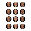 Muffinaufleger Cupcakes Muffins Halloween Zuckerpapier...