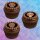 Muffinaufleger Cupcakes Muffins Halloween Zuckerpapier Totenkopf Dia de los Muertos (Tag der Toten) HW21