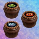 Muffinaufleger Cupcakes Muffins Halloween Party Feier...