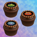 Muffinaufleger Cupcakes Muffins Halloween Party Feier Zuckerpapier Smileys HW22