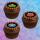Muffinaufleger Cupcakes Muffins Halloween Party Feier Zuckerpapier Smileys HW22