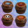 Muffinaufleger Cupcakes Muffins Halloween Party Feier Zuckerpapier Smileys HW23