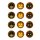 Muffinaufleger Cupcakes Muffins Halloween Zuckerpapier Hexe Kürbis Katze HW25