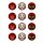 Muffinaufleger Cupcakes Muffins Halloween Zuckerpapier Teufel Clown Fledermaus HW26