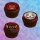 Muffinaufleger Cupcakes Muffins Halloween Zuckerpapier Teufel Clown Fledermaus HW26