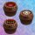 Muffinaufleger Cupcakes Muffins Halloween Zuckerpapier Teufel Clown Fledermaus HW26