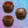 Muffinaufleger Cupcakes Muffins Halloween Zuckerpapier Teufel Clown Fledermaus HW26