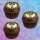 Muffinaufleger Cupcakes Muffins Halloween Zuckerpapier Dia de los Muertos (Tag der Toten) HW28