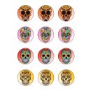 Muffinaufleger Cupcakes Muffins Halloween Zuckerpapier...