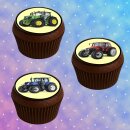 Muffinaufleger Cupcakes Muffins Zuckerpapier...