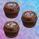 Muffinaufleger Cupcakes Muffins Kindergeburtstag Polizei Polizist P01 (Zuckerpapier)