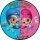 Tortenaufleger Fototorte Tortenbild Kindergeburtstag Shimmer and Shine SS01 (Zuckerpapier)