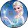 Tortenaufleger Fototorte Tortenbild Kindergeburtstag Frozen Elsa Eiskönigin F01 (Zuckerpapier)