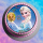 Tortenaufleger Fototorte Tortenbild Kindergeburtstag Frozen Elsa Eiskönigin F01 (Zuckerpapier) Rund 20 cm Ø mit Foto