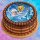 Tortenaufleger Fototorte Tortenbild Kindergeburtstag Frozen Elsa Eiskönigin F03 (Zuckerpapier) Rund 20 cm Ø mit Foto