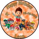 Kopie von Tortenaufleger Fototorte Tortenbild Kindergeburtstag Paw Patrol PP02 (Zuckerpapier)