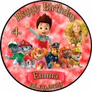 Kopie von Tortenaufleger Fototorte Tortenbild Kindergeburtstag Paw Patrol PP02 (Zuckerpapier)