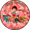 Kopie von Tortenaufleger Fototorte Tortenbild Kindergeburtstag Paw Patrol PP02 (Zuckerpapier)