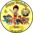 Kopie von Tortenaufleger Fototorte Tortenbild Kindergeburtstag Paw Patrol PP02 (Zuckerpapier)