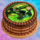 Tortenaufleger Fototorte Tortenbild Kindergeburtstag Ninjago NJ03 (Zuckerpapier)