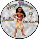 Tortenaufleger Fototorte Tortenbild Kindergeburtstag Vaiana VA01 (Zuckerpapier)