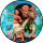 Tortenaufleger Fototorte Tortenbild Kindergeburtstag Vaiana VA04 (Zuckerpapier)