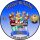 Tortenaufleger Fototorte Tortenbild Kindergeburtstag Die drei ??? Kids D3F01 (Zuckerpapier) Rund 20 cm Ø mit Foto