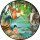 Tortenaufleger Fototorte Tortenbild Kindergeburtstag Das Dschungelbuch DD01 (Zuckerpapier) Rund 20 cm Ø ohne Foto