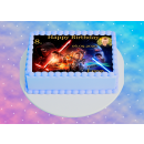 Tortenaufleger Fototorte Tortenbild Kindergeburtstag Star Wars SW02 (Zuckerpapier)