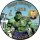 Tortenaufleger Fototorte Tortenbild Kindergeburtstag Hulk HU01 (Zuckerpapier)