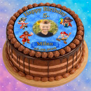 Tortenaufleger Fototorte Tortenbild Kindergeburtstag Piraten PT05 (Zuckerpapier)