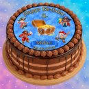 Tortenaufleger Fototorte Tortenbild Kindergeburtstag Piraten PT05 (Zuckerpapier) Rund 20 cm Ø ohne Foto