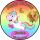Tortenaufleger Fototorte Tortenbild Kindergeburtstag Einhorn FT15 (Zuckerpapier)