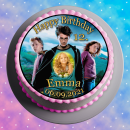 Tortenaufleger Fototorte Tortenbild Kindergeburtstag Harry Potter HP01 (Zuckerpapier)