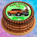 Tortenaufleger Fototorte Tortenbild Fahrzeuge Auto Ford Ranger FZ03 (Zuckerpapier)
